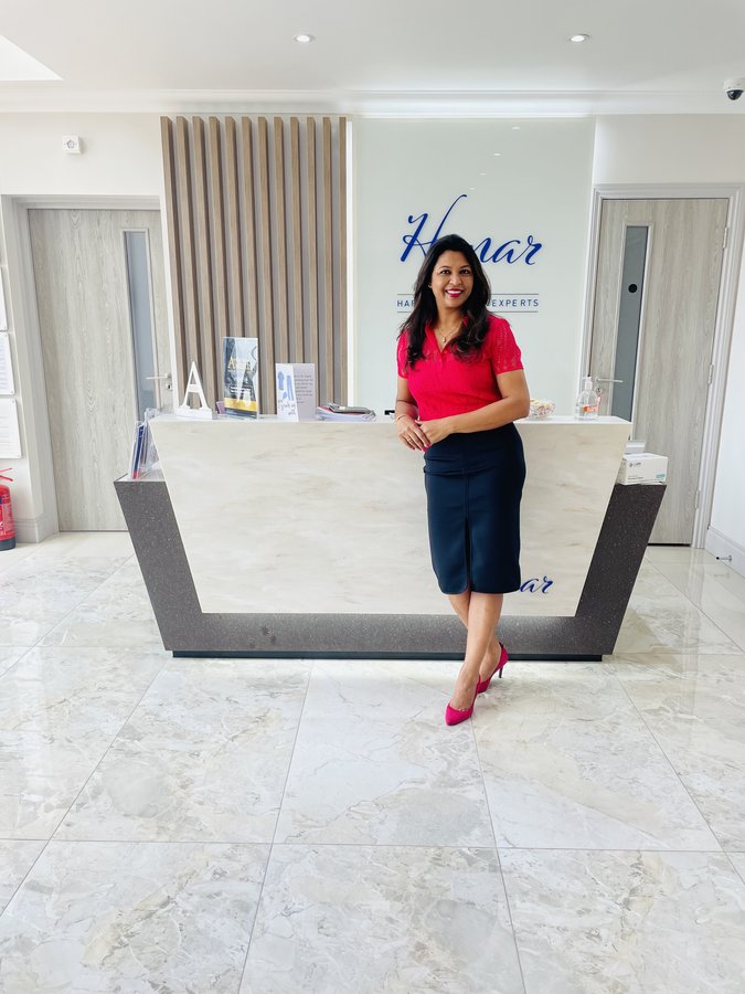 Image of Dr Prerna Mittal in the reception area